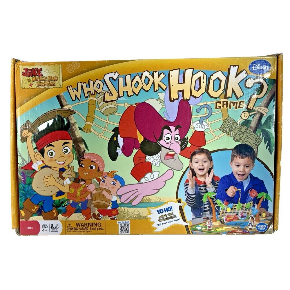 Who Shook Hook? 2012 Disney Wonder Forge Board Game Near Complete